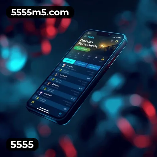 5555 bônus — painel de promoções no aplicativo
